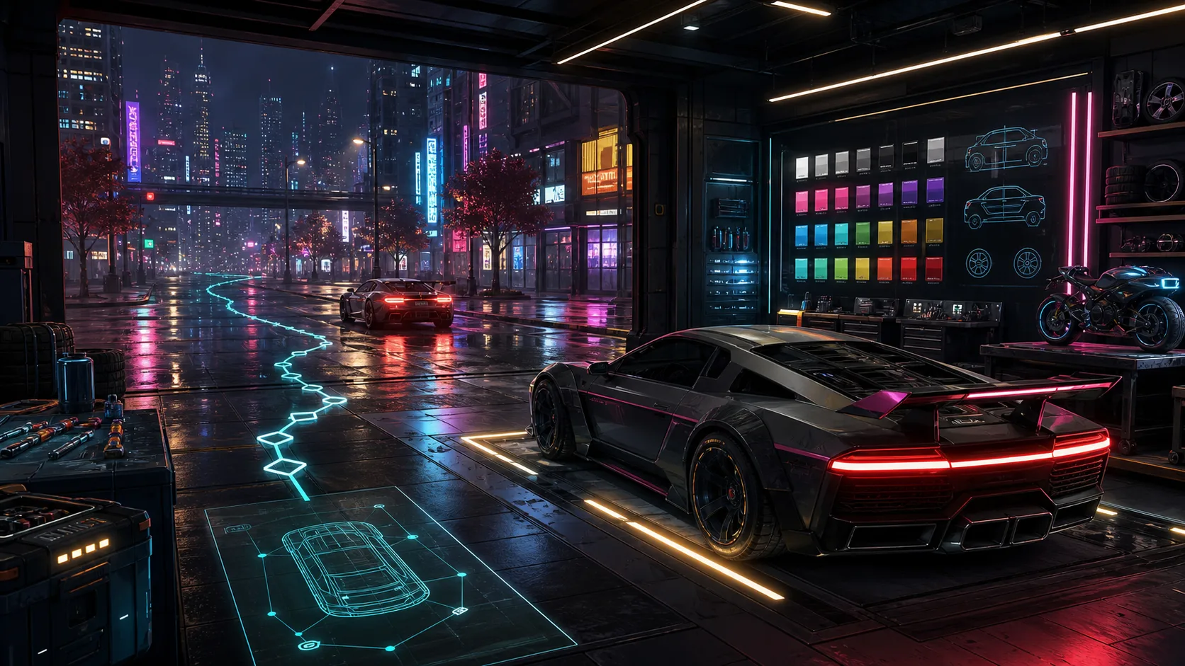 Cyberpunk 2077 Vehicles And AutoDrive Guide: Buying Cars, CrystalCoat, And Photo Mode