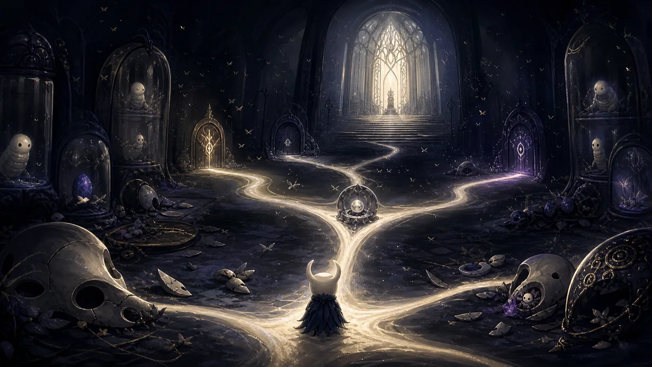 Hollow Knight Endings, Achievements, and 112% Completion Route